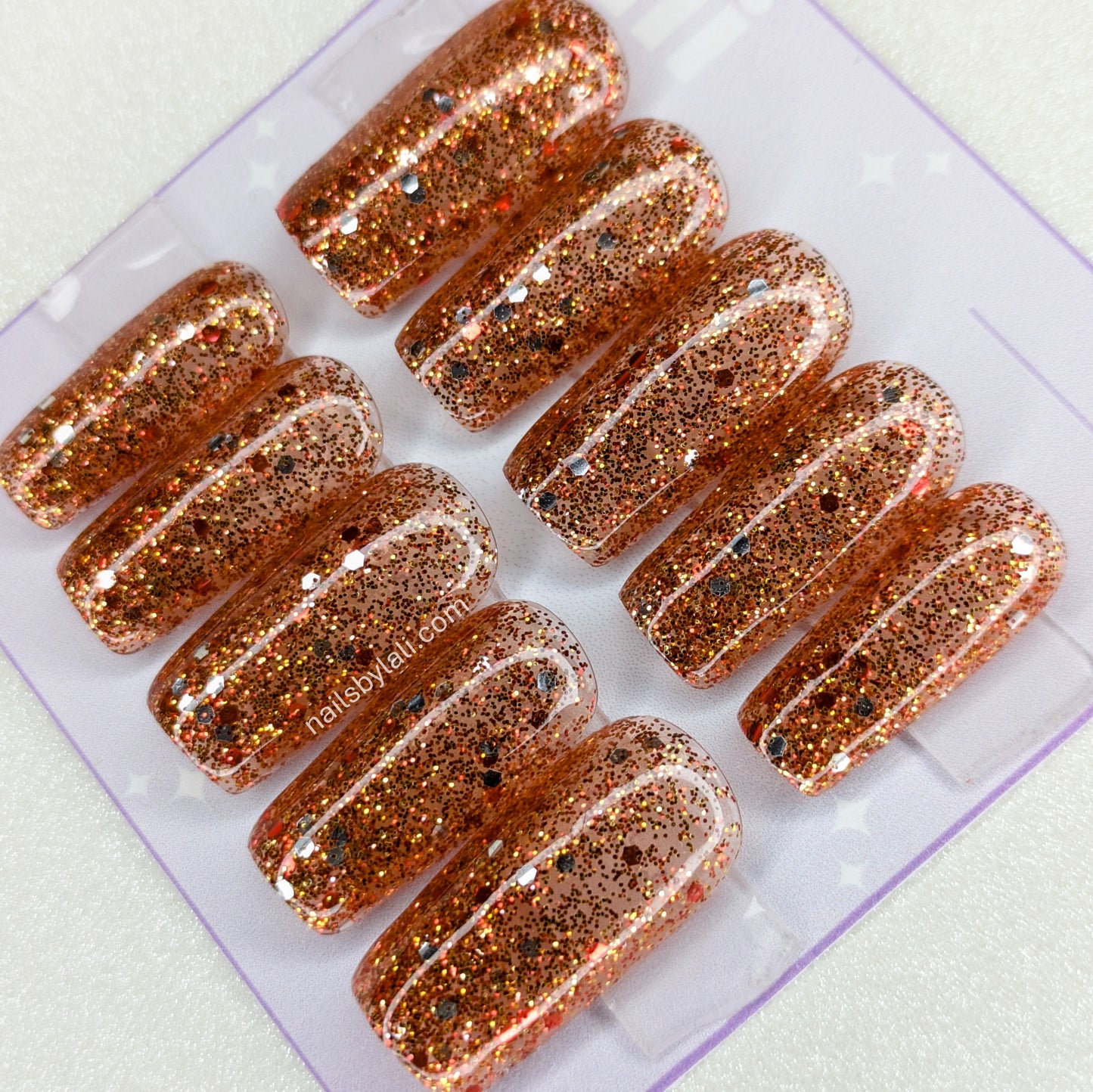 Small Square Medium Glitter Set