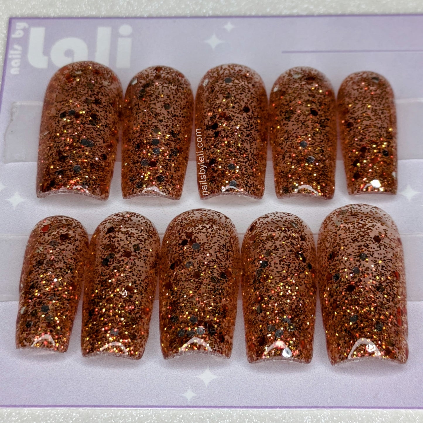 Small Square Medium Glitter Set