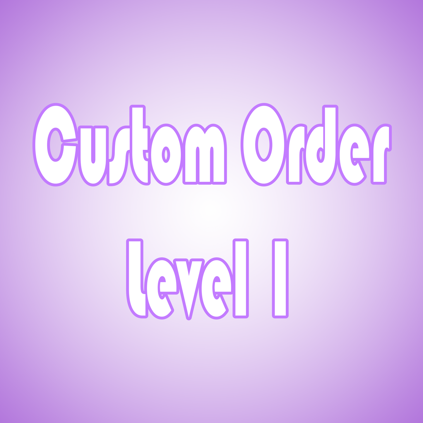 Custom Ordering Level 1