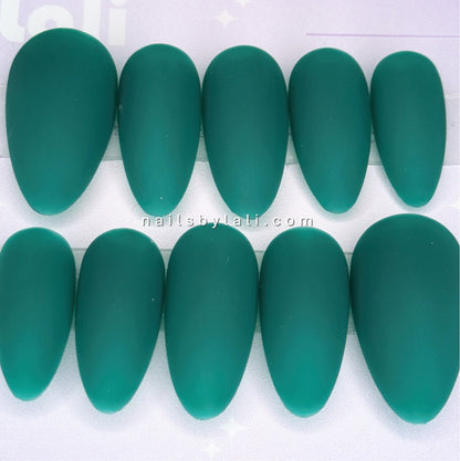 Large Almond Medium Solid Matte Set