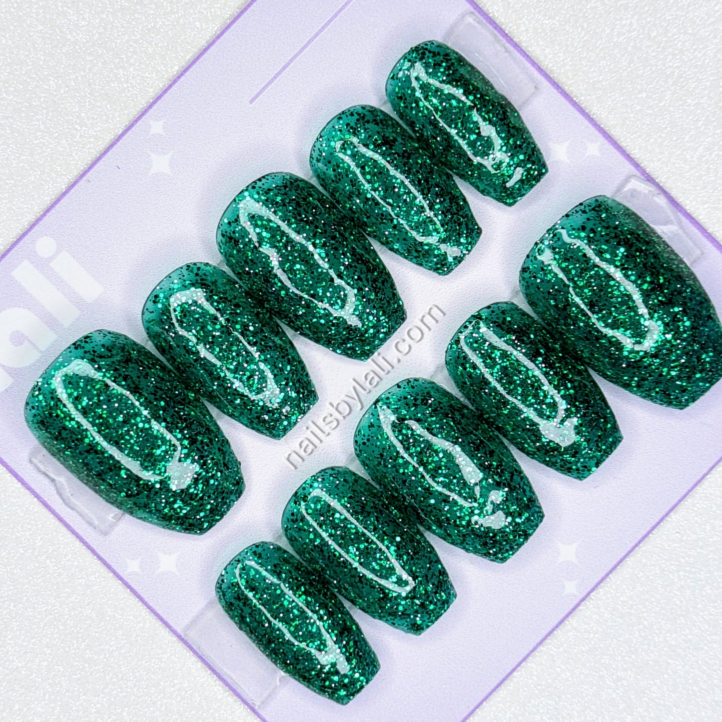 Large Coffin Short Glitter Set