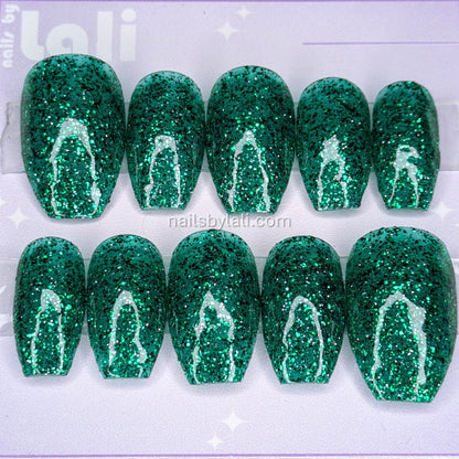 Large Coffin Short Glitter Set