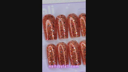 Small Square Medium Glitter Set