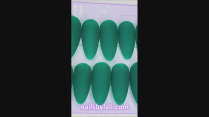 Large Almond Medium Solid Matte Set